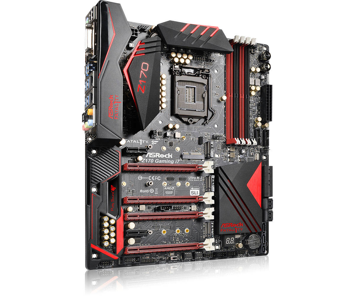 Asrock Fatal1ty Z170 Professional Gaming i7 - Motherboard 